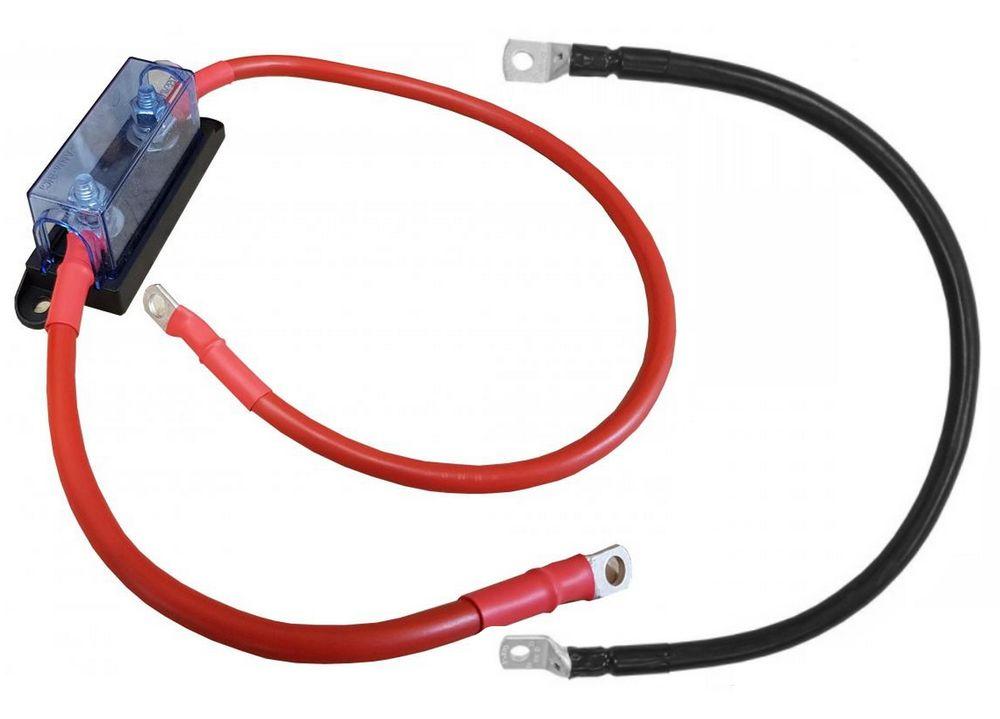 Câble avec porte fusible 2m / 35mm2 - Swiss-Batteries