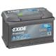 Batterie de voiture Exide 72 Ah - 12 V