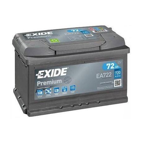 Batterie de voiture Exide 72 Ah - 12 V - Swiss-Batteries