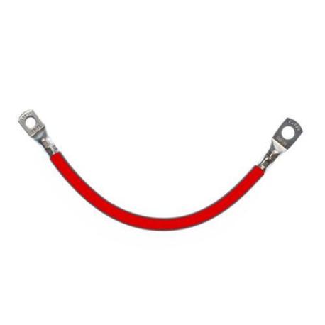 Rotes Kabel 35 mm2 - 0.25 m - 2x M10 Kabelschuh